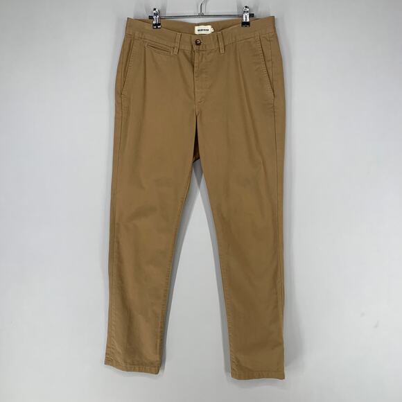 Taylor Stitch Other - Taylor Stitch Pant Mens 32 Brown 100% Cotton Canvas Chino Straight Leg Office 31